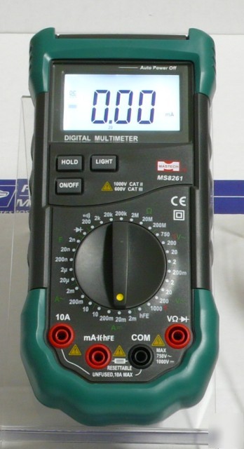 30-range digital multimeter capacitance meter MS8261
