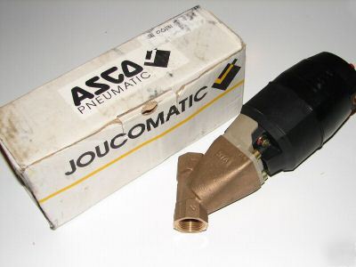 Asco joucomatic pneumatic valve 3/4 21200142 