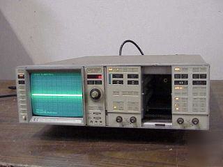 Hp #1980B oscilloscope measuring system