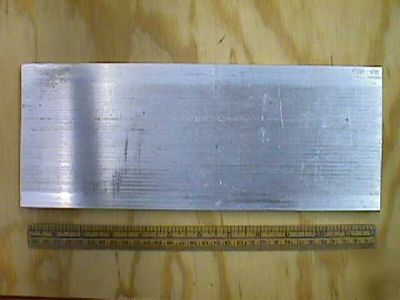 1 pc. of 6061 aluminum 5/8 x 5 x 12 1/16 machining etc.