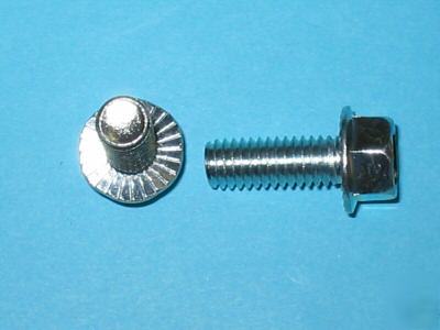 250 serrated flange screws - size 3/8-16 x 1
