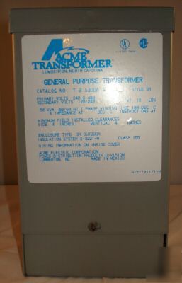 Acme transformer general all purpose transformer 