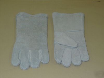 Glove wrlder 73-888A gray hemmed cuff lined
