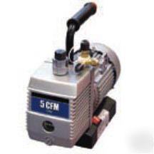 Mastercool 5 cfm rotary vane deep vacuum pump mst 90066
