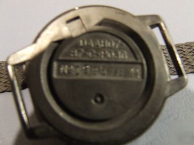 New lot of 10 radiac detector watches, 