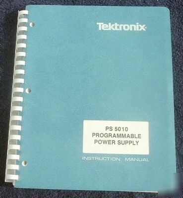 Tektronix tek PS5010 original service - operator manual
