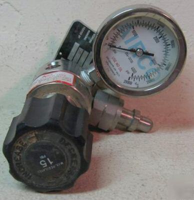 Used gas regulator, matheson model 19-350