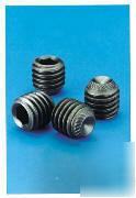 100 alloy knurled point socket set screws 8-32 x 7/8