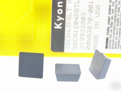 100 kennametal sdcn 43 P8LT KY3500 ceramic inserts O127