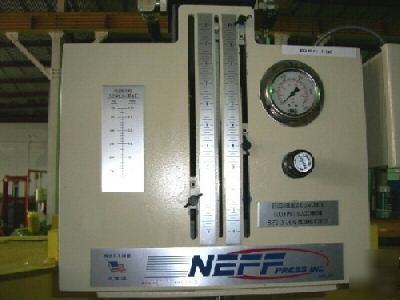 15 ton neff gap frame hyd. press no. D15-5HS (20433)