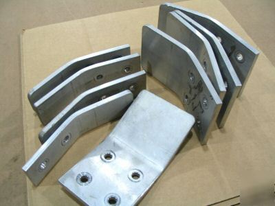 8020 aluminum 15 s bent brackets used lot ca (9 pcs)