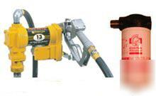 Fill-rite 12 v SD1202 dc fuel transfer pump w/ filter