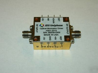 Jdsu H301-2310 optical 10 gb/s modulator driver +am mod