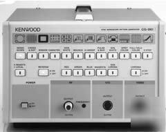 Kenwood cg-962 color pattern generator
