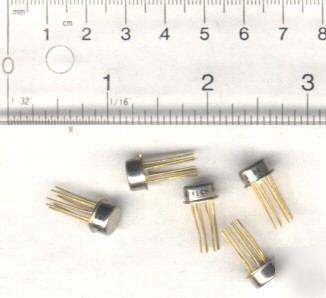 Lot of 12 operational amplifiers LM741CH - metal can