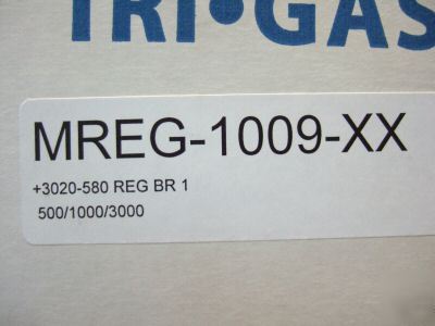 Matheson tri-gas mreg-1009-xx model 3020-580 reg BR1