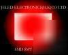 New 50X smd smt plcc-2 red leds 800MCD f/s