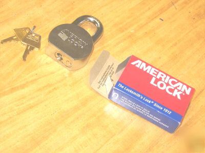 New american lock A700KA steel lock, keyed alike