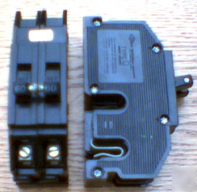 Zinsco Q260 60 amp 2 pole type qc q circuit breaker