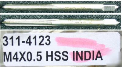 New 1 enco M4.0-0.5 hand tap hss india 311-4123