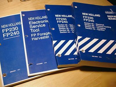 New holland FP230 FP240 operator's and service manual