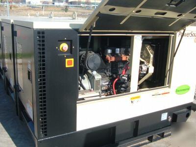 New ingersoll rand 33 kw diesel generator 1 & 3 phase 
