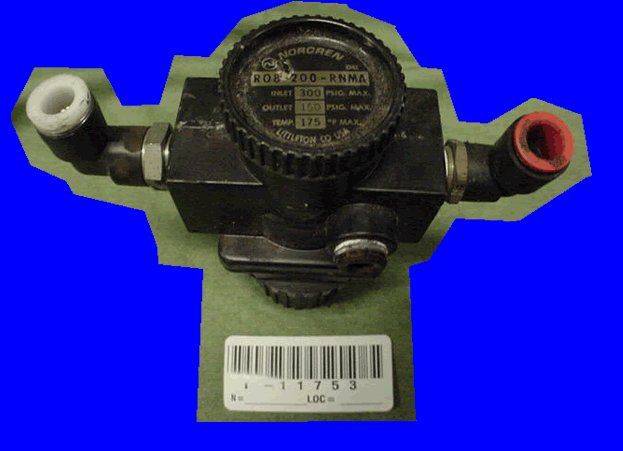 Norgren R08-200-rnma adjustable air pressure regulator