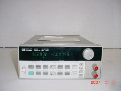 Agilent / hp 6611C dc power supply (bad unit)