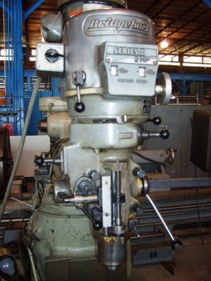 Bridgeport series ii special vertical milling machine