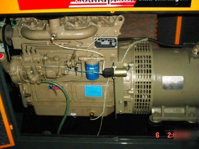 Diesel power generator 24 kw, digital auto transfer