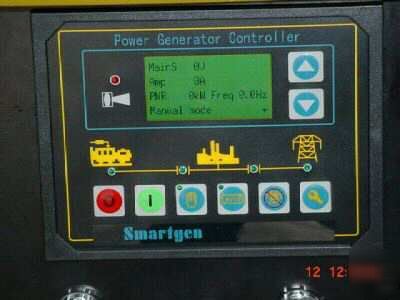 Diesel power generator 24 kw, digital auto transfer