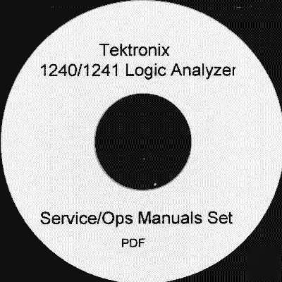Tek 1240 1241 full(9 vol) manual set w/no missing pages