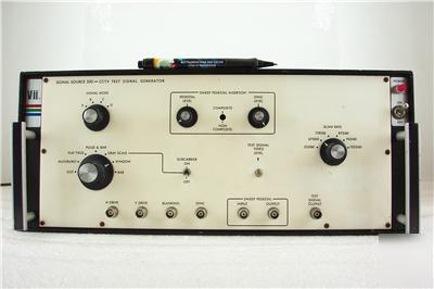 Vii signal source 520 cctv test signal generator *as is