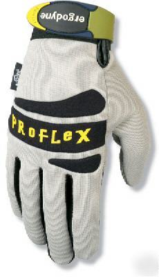 Ergodyne proflex 820 handler gloves with pvc size med