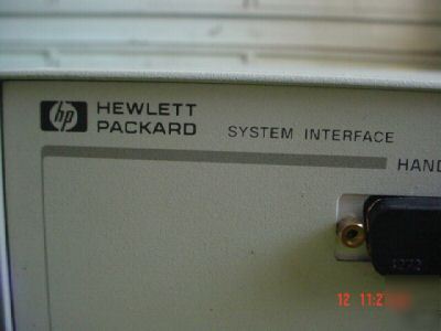 Hp system interface handler interface