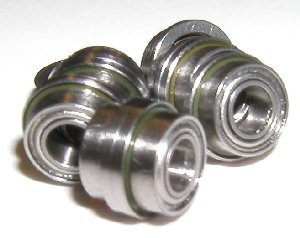 10 flanged stainless steel bearing SFR166ZZ 3/16