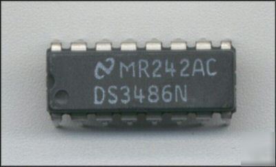 3486 / DS3486N / quad rs-422, rs-423 line receiver