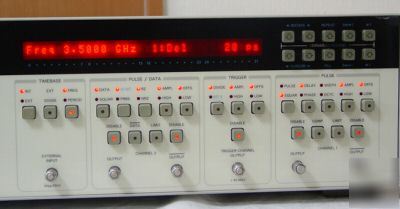 Agilent 8133A /002 3GHZ 2CH pulse generator prbs 