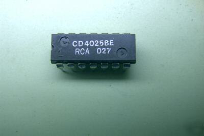 CD4025BE, gate / inverter logic ic, 14-pin dip, 50 pcs