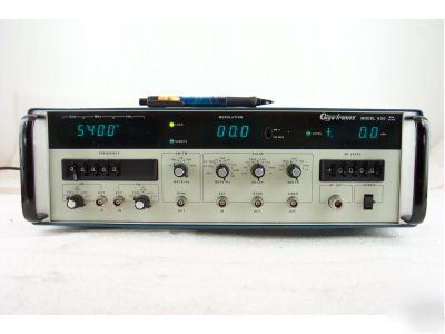 Gigatronics 600 6-12 microwave signal generator opt 01