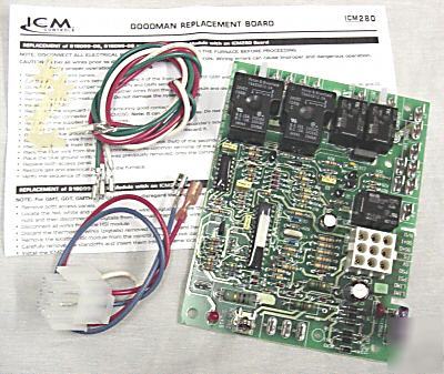 ICM280 goodman furnace control board ICM280C B18099