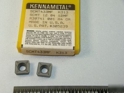 Kennametal carbide inserts scmt-433-mf