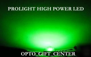 New 100PCS high-power 3W green 110 lumen led freeship