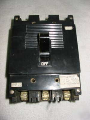 New square d 50A ml-1 circuit breaker #999350 