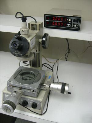 Nikon measurescope 10 w/ nikon inspection microscope