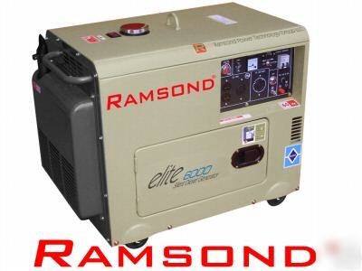 Ramsond elite 6000 silent diesel generator 6.0KW 6000W 