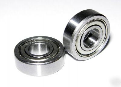 (10) R4A-zz shielded ball bearings, 1/4