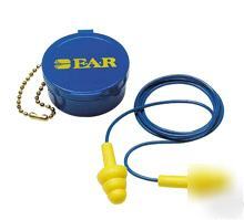 50 pr aearo ultra fit corded ear plugs guns hearing 