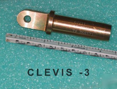 Clevis - rod end - aircraft aluminum 3.33