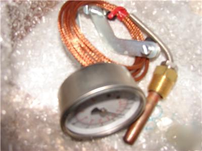 New pressure gage hydra eldora temp gauge 0-180 deg f 